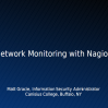 Network Monitoring with Nagios